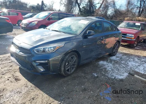 2021 Kia Forte Gt-Line from USA, damaged, VIN 3KPF34AD4ME327802
